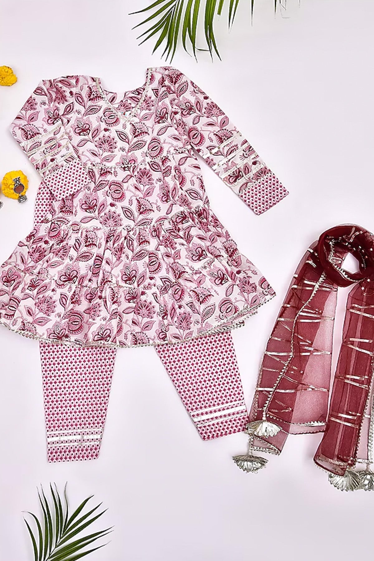 Pink Kurta Set